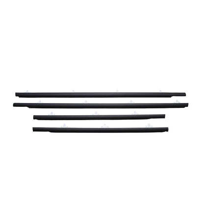 Front Rear Door Belt Glass Weatherstrip Seal for Nissan Sunny B13 Sentra