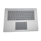 New Silver Palmrest Keyboard Touchpad For Microsoft Surface Laptop 3 15" 1873 US
