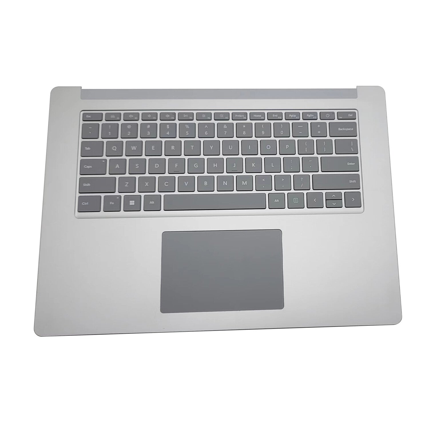 New Silver Palmrest Keyboard Touchpad For Microsoft Surface Laptop 3 15" 1873 US