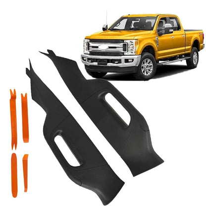 LH + RH For 11-16 Ford F250 F350 F450 F550 A Pillar Grab Handle Interior Trim