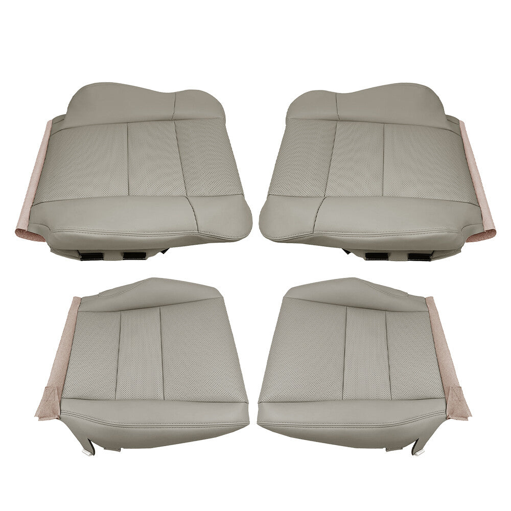 New For Acura RDX 2007-2012 4Pcs Front Driver Passenger Perforated Leather Cover