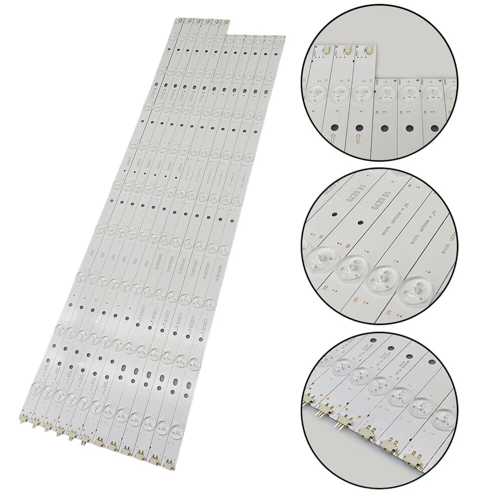 12pcs LED Backlight for LB70006 V1_0 V0_01 Vizio E70-E3 LFTRVRCT E70-E3 LFTRVRAS