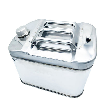 5.2 Gallon 20L 304StainlessSteel Fuel Can Gasoline Petrol Gas Tank Container Kit