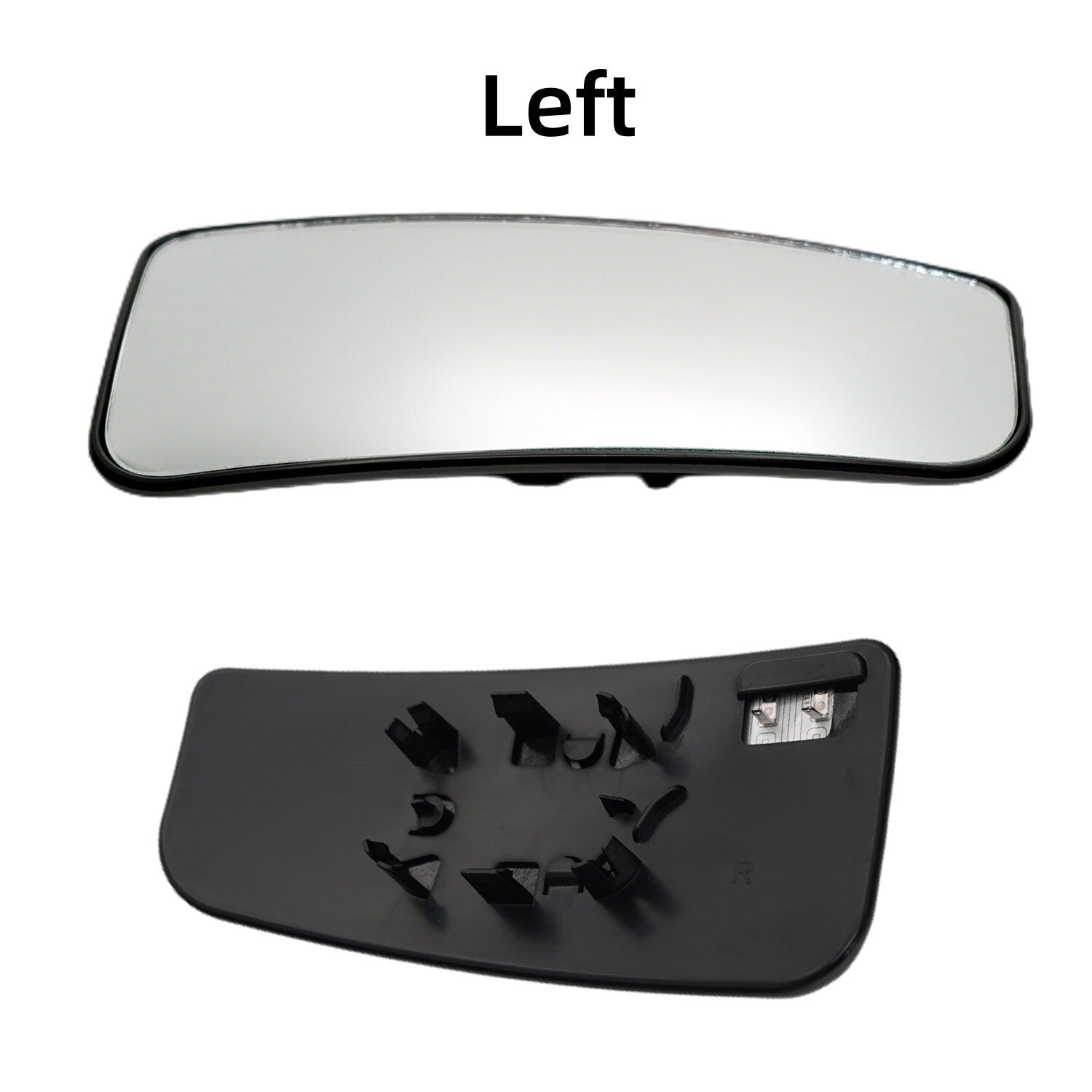Tow Mirror Glass Lower Heated Driver Side For 2017-22 Ford Super Duty F250 F350
