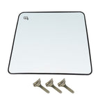 Tow Mirror Glass Upper Heated Driver Left for Ford Super Duty F250 2012 2016