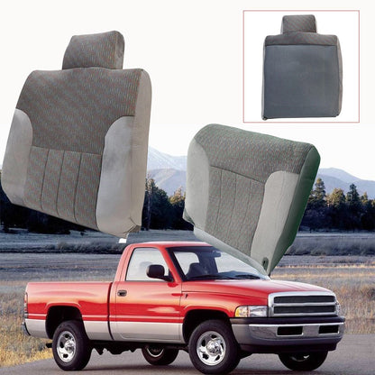 Driver Bottom & Top Back Seat Cover Gray For 1994 1995-1997 Dodge Ram 1500 2500