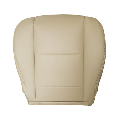 Driver Side Bottom Leather Seat Cover Tan 2000 to 2004 For Toyota Tundra Sequoia