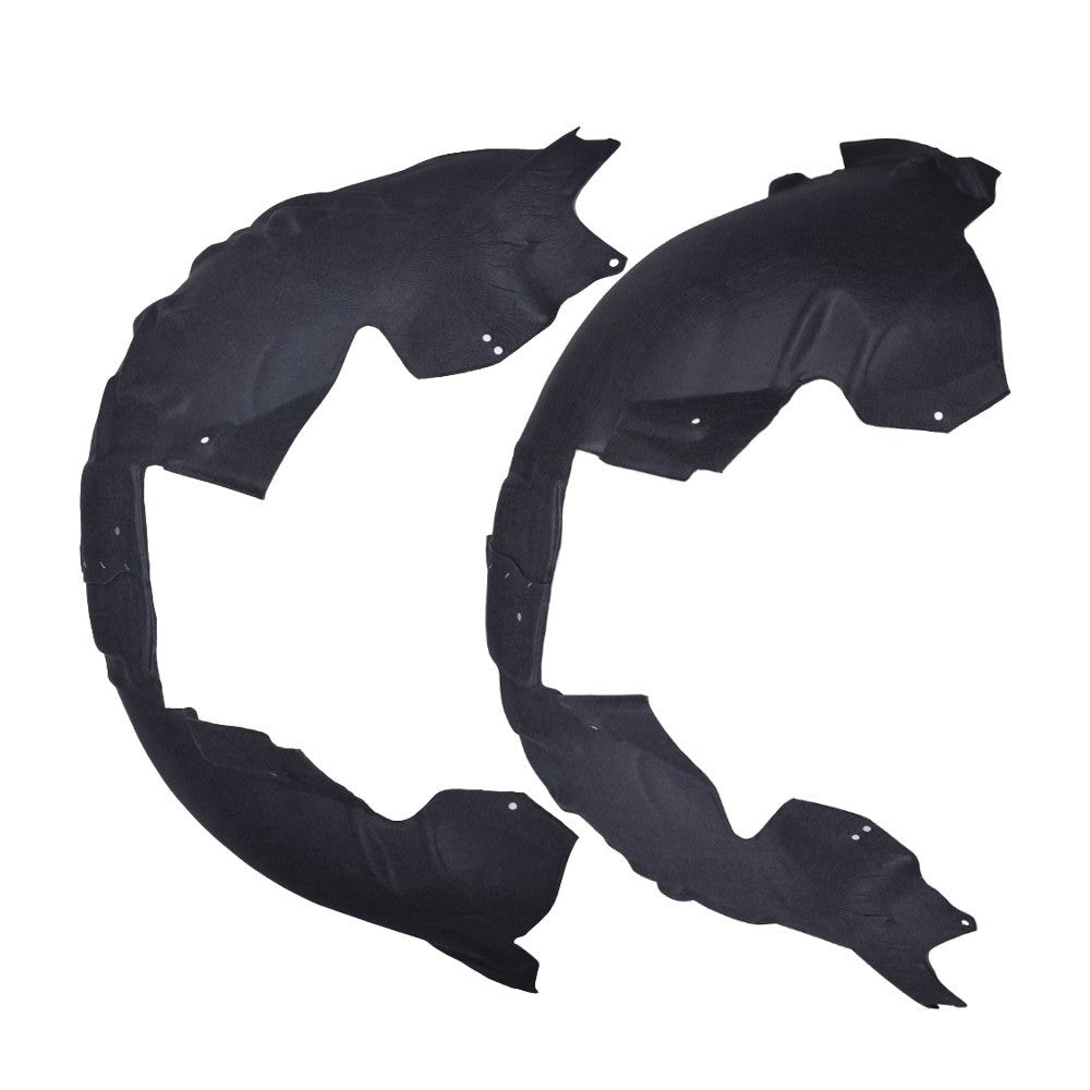 Front Driver Passenger Fender Liner Set with Clips for Audi A4 S4 2009 2012