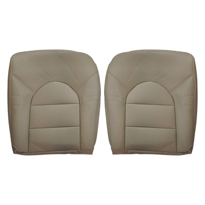 For 1999 2000 Ford F250 F350 Lariat Driver & Passenger Side Bottom Seat Covers
