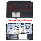For Acer Nitro 5 AN515-57 Palmrest Backlit Keyboard Narrow Cable 6B.QEXN2.001 US