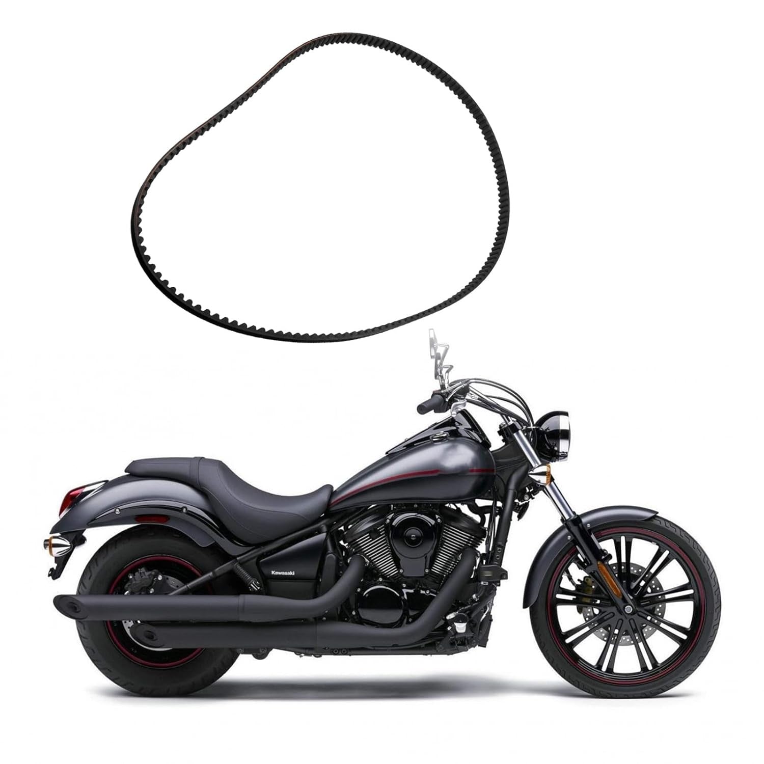 59011-0013 Drive Belt For Kawasaki Vulcan 900 2006-2023 59011-0021 59011-0062