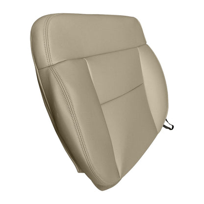 For Ford F150 2004 2005-2008 Driver Bottom Replacement Leather Seat Cover Tan