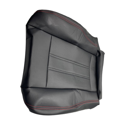 Driver Bottom Leather Seat Cover Red Seam For 2008-2020 Dodge Grand Caravan