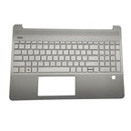 For HP 15-DY 15-EF 15-ef0023dx Palmrest Non-Backlit Keyboard L63578-001 FPR Hole
