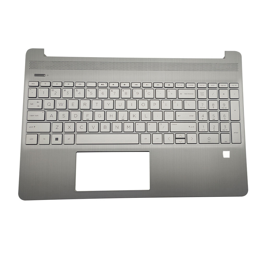 For HP 15-DY 15-EF 15-ef0023dx Palmrest Non-Backlit Keyboard L63578-001 FPR Hole