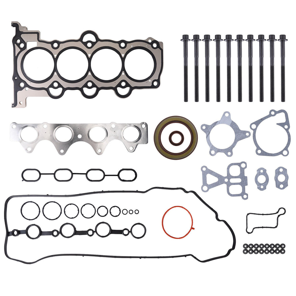 For 2012-2019 Hyundai Kia Accent Rio 1.6L L4 DOHC 16V Head Gasket With Bolts Set