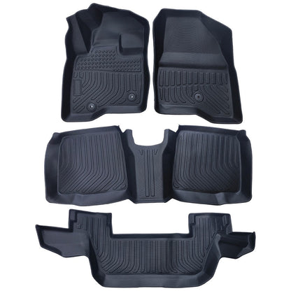For 15-19 Ford Explorer 3D Molded Floor Mats Carpet Liner Cover All Weather TPE