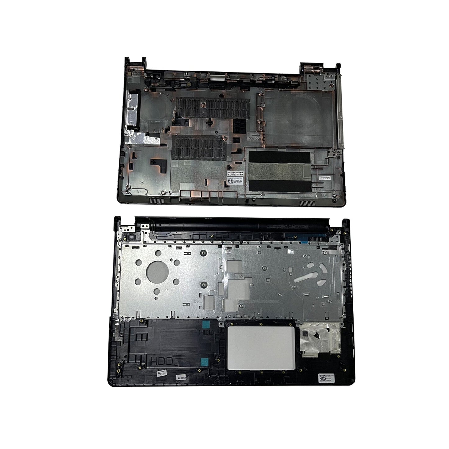 For Dell Inspiron 15-3000 3567 3565 Upper Case Palmrest & Bottom Black 04F55W US