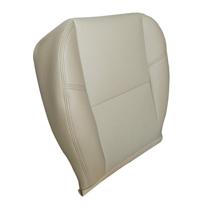 For 2007 -2014 Cadillac Escalade Driver Passenger Bottom Leather Seat Cover Tan
