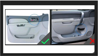 Driver Side Door Armrest Repair Fits For 10-2014 Chevy Tahoe Silverado Gray