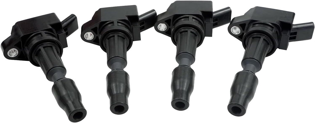 4 Ignition Coils Pack UF764 and Iridium Spark Plugs for K-ia Optima 2L 2.4L