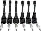 6 UF550 Ignition Coil Iridium Spark Plug for V6 3.5L 09-20 Nissan Maxima Murano