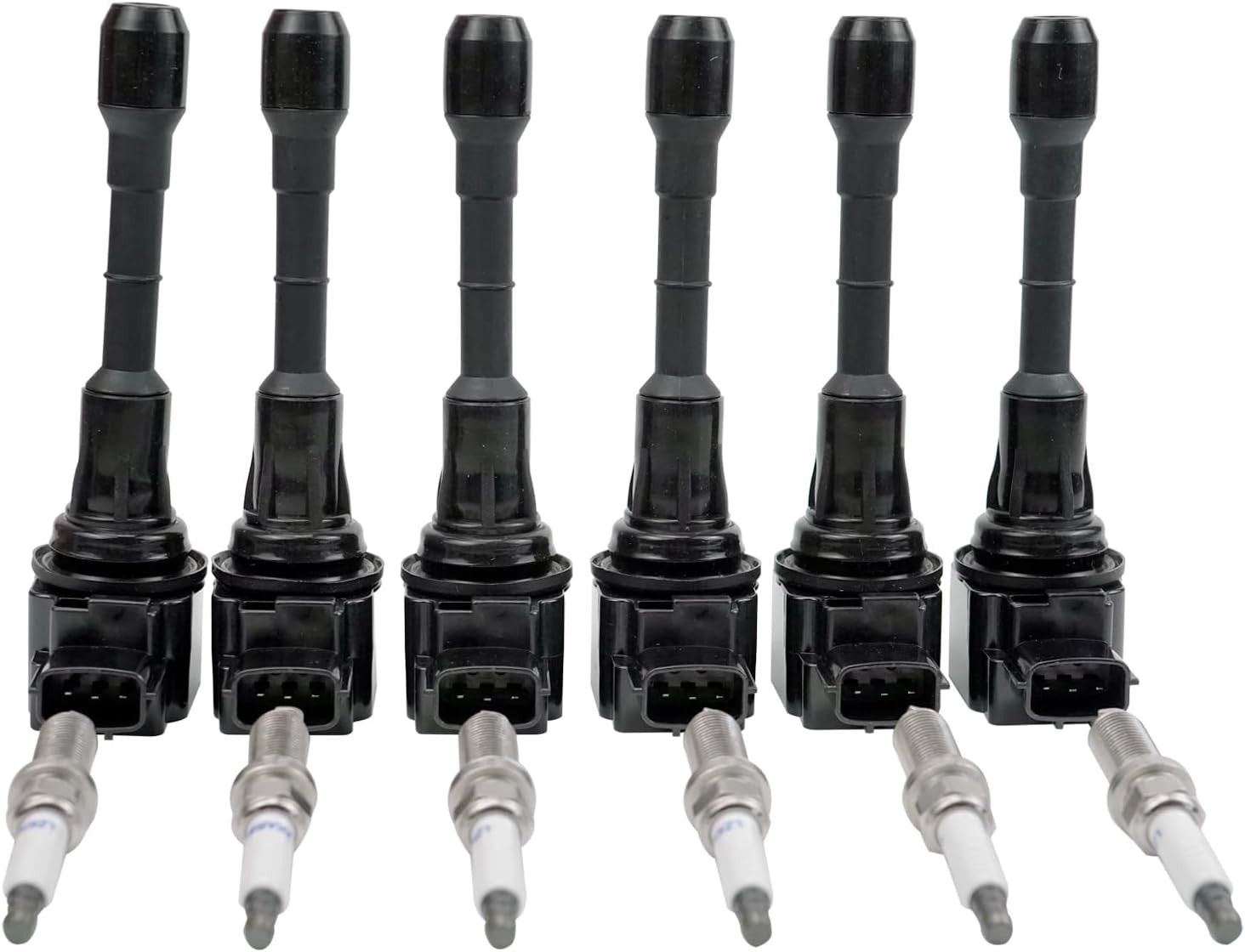 6 UF550 Ignition Coil Iridium Spark Plug for V6 3.5L 09-20 Nissan Maxima Murano
