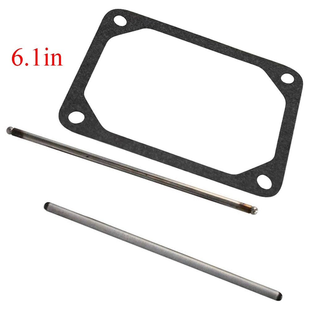Push Rod Set & Valve Cover Gasket for Briggs & Stratton 690981 690982 690971
