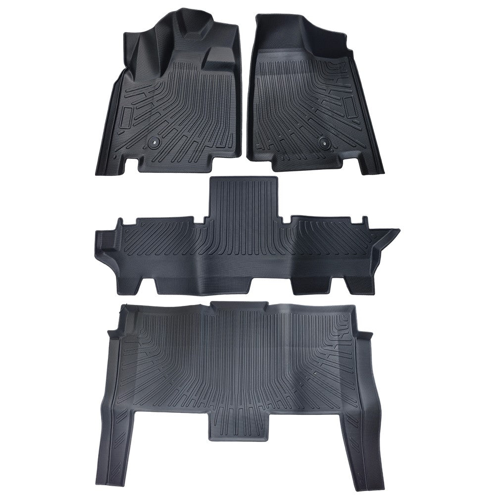 4PCS For 2008-2020 Dodge Grand Caravan 2008-2016 Town & Country 3D Floor Mat TPE