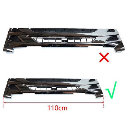 Bright Radiator Grille Chrome For ISUZU NPR NPR-HD NQR NRR 2015-2023