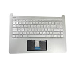 For HP 14-dq 14s-dq 14s-dr 14s-fq Palmrest w/ Backlit Keyboard L88206-001 New US