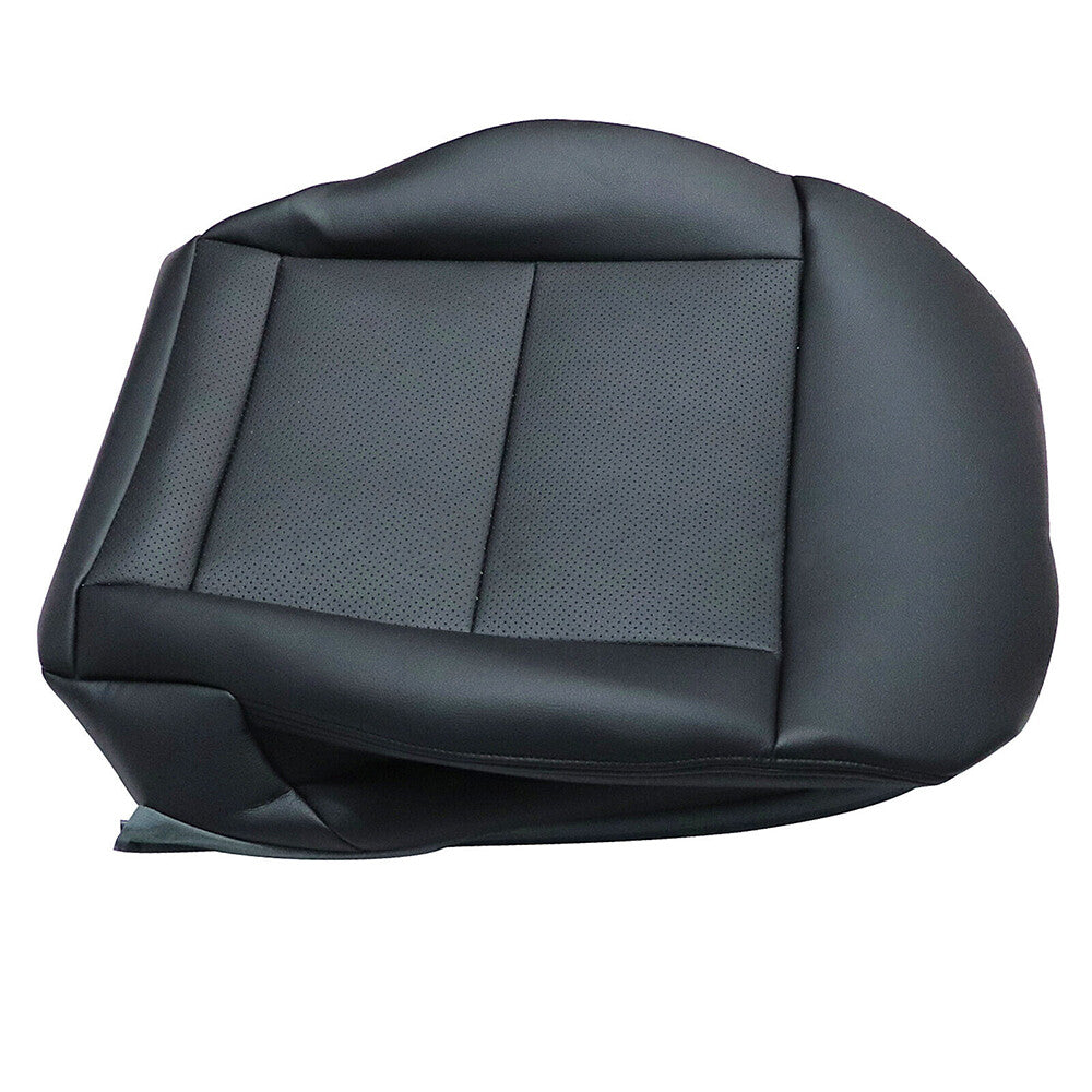 For 2010-2014 Mercedes-Benz E-Class E350 Driver Side Leather Seat Cover Black