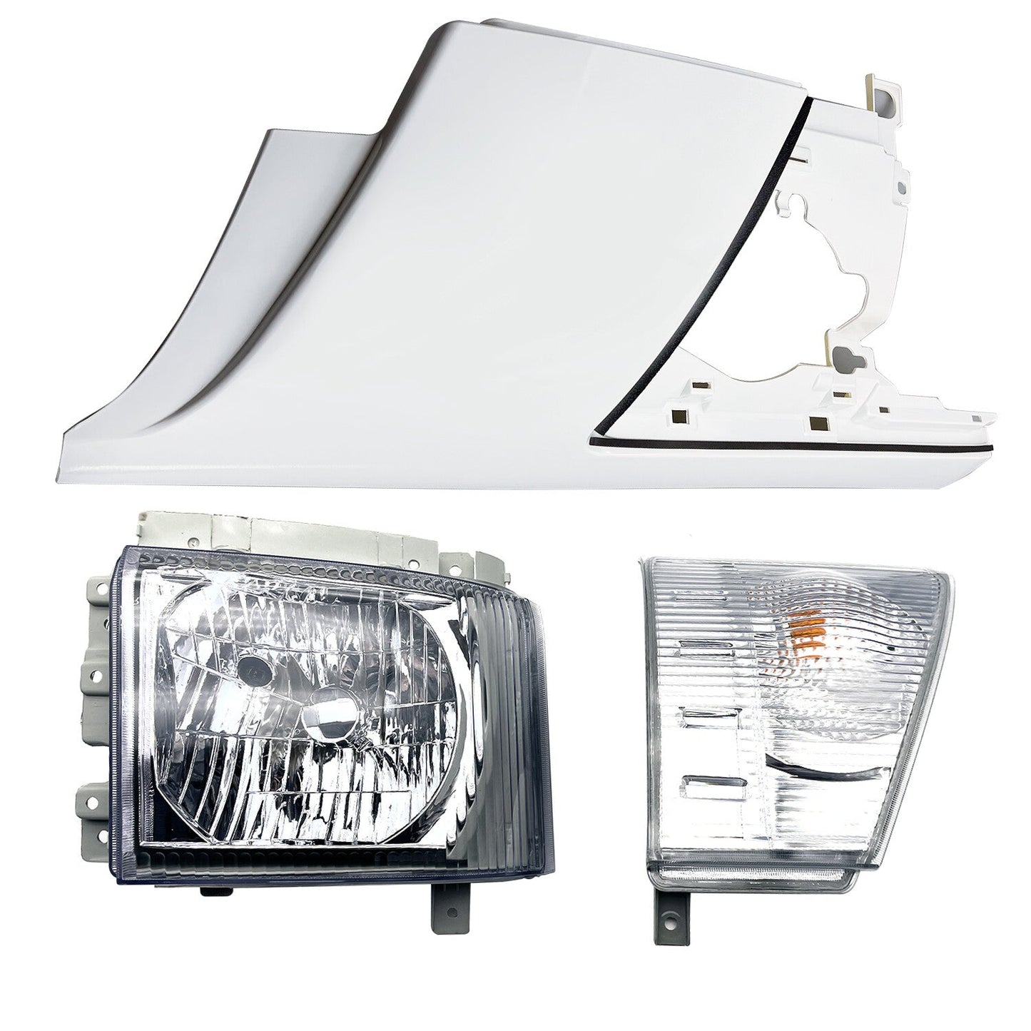 Side Panel Turn Signal Lamp Headlight For ISUZU NPR NQR NRR 08-20 Passenger side