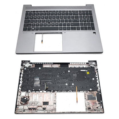 New 15.6in Gray Palmrest Backlit Keyboard For HP ZBook Firefly 15 G8 M35847-001
