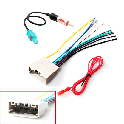 Car Radio Cable Wire Harness Antenna Adapter For Dodge Ram Jeep Wrangler Patriot