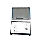 New For HP 15-DW 15-dw1083wm Top Back Cover & Bezel Hinges Silver L52012-001 US