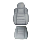 For 2002-2007 Ford F250 F350 Super Duty Driver Side Leather Seat Cover Gray