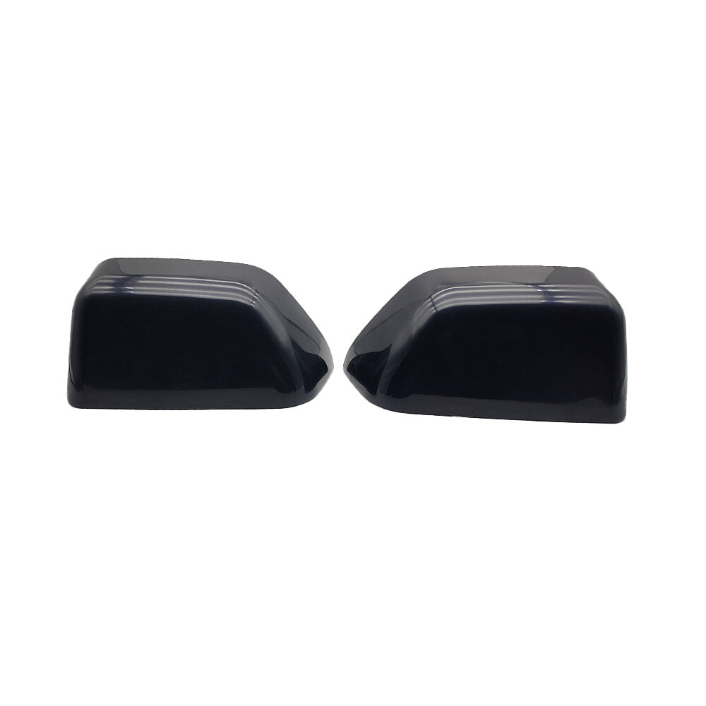 Black Mirror Cover Cap Set LH & RH For 2017-2022 Ford Super Duty F250 F350 F450