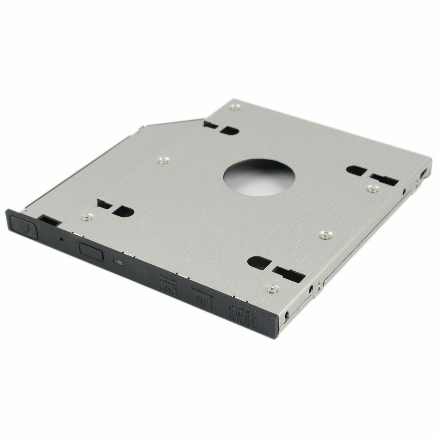 CD DVD ROM Optical Bay 9 5mm Universal SATA 2nd HDD SSD Hard Drive Caddy