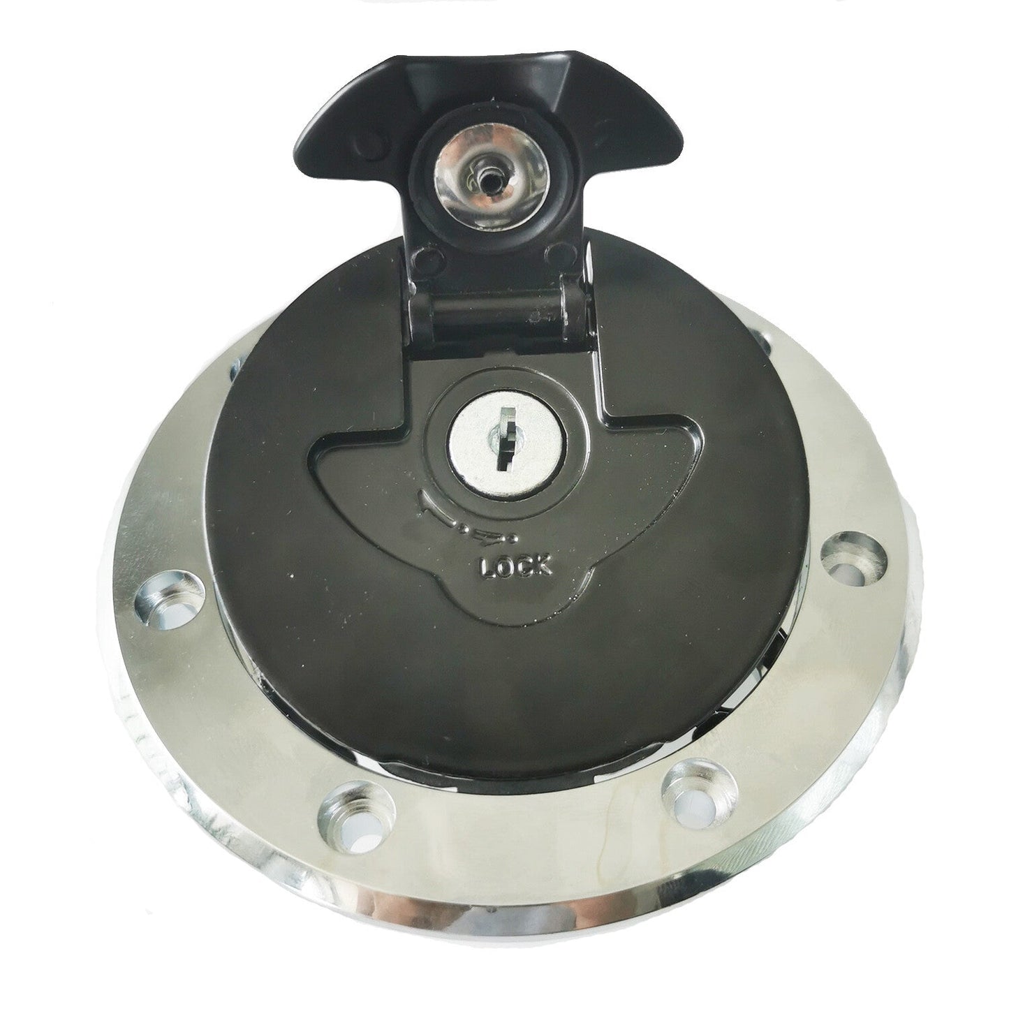 Fuel Gas Tank Cap Cover Lock with Keys for Kawasaki Ninja 250 250R 1988 2007
