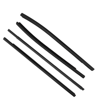Weatherstrip Rubber Seal Set of 4 For Ford Ranger 2021 XLT Crew Cab Pickup