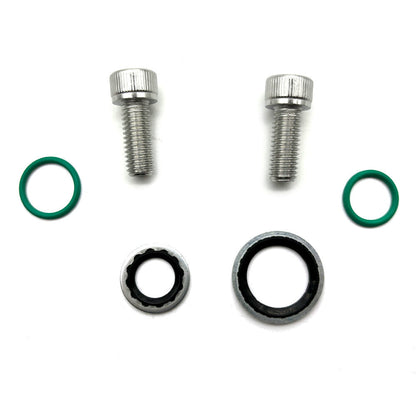 LS Swap AC Compressor Adapter Fittings For Denso 10S17F & 10S20F
