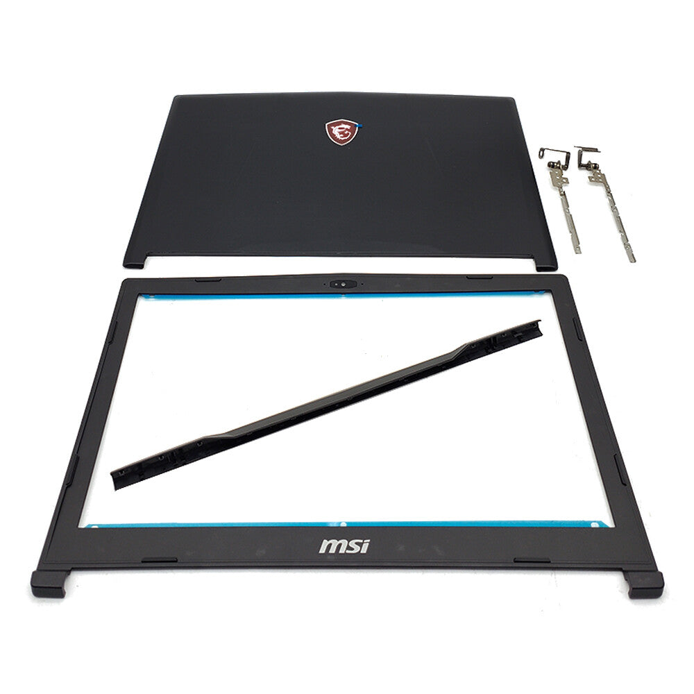 For MSI GL63 8RC 8RD 8RE 8SD MS-16P4 16P5 16P6 Top Back Cover+Bezel+Hinges Cover