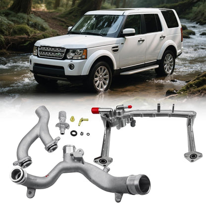Metal Coolant Water Pipe System Kit LR075991 LR092992 For Land Rover Range Rover
