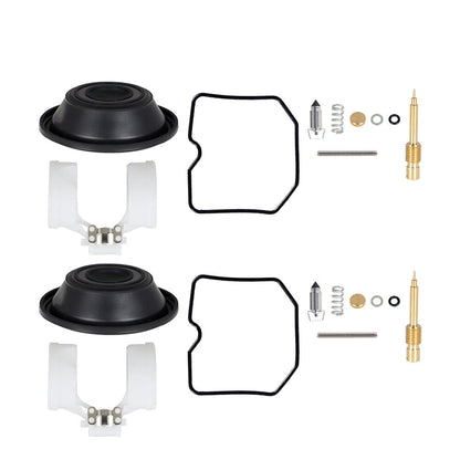 2X Carburetor Repair Kit Diaphragm For KAWASAKI EX250 Ninja 250R 2001-2012