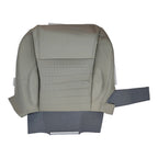For Ford Mustang 2010-2014 Driver&Passenger Side Bottom Leather Seat Cover GRAY
