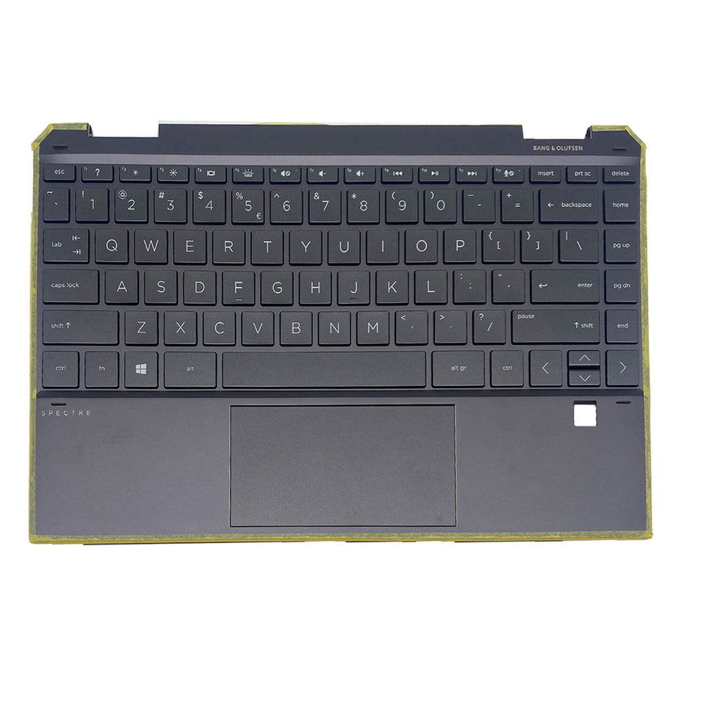 Palmrest Keyboard Backlit Touchpad L73748-001 For HP Spectre X360 13-AW TPN-Q225