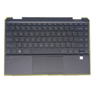 Palmrest Keyboard Backlit Touchpad L73748-001 For HP Spectre X360 13-AW TPN-Q225