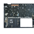 New Palmrest Cover Backlit Keyboard 06P0TG For Dell Inspiron 15Pro 5510 5515 USA