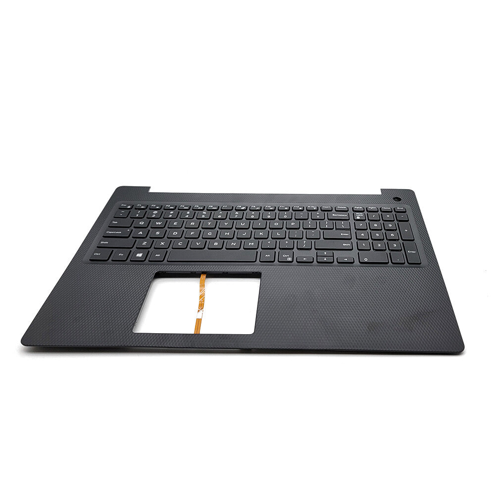 For Dell Inspiron 15 3582 3583 Palmrest Backlit Keyboard 0P4MKJ Black Upper Case